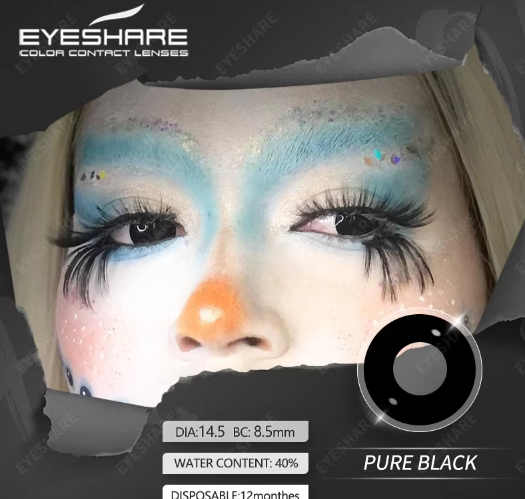 Pure Black Eyeshare